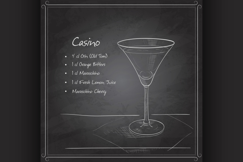 coctail-casino-on-black-board