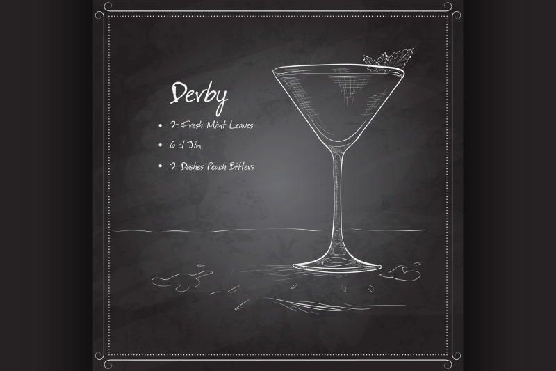cocktail-derby-on-black-board