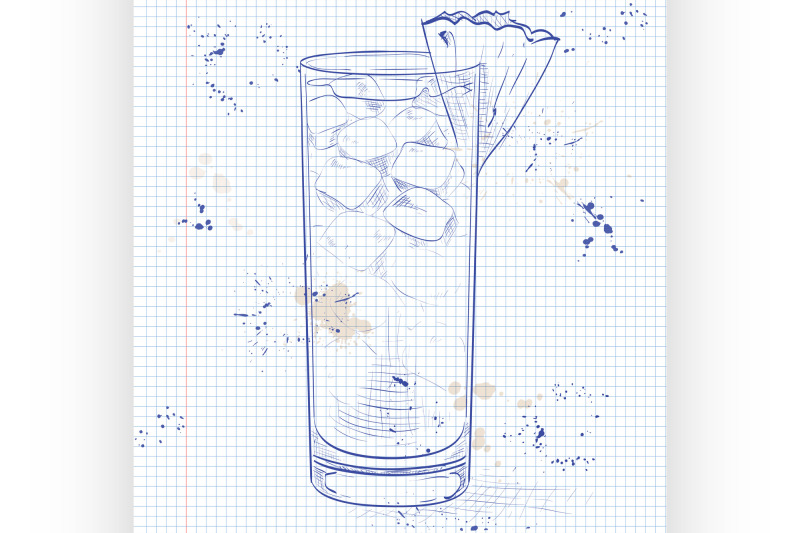 cocktail-barracuda-on-a-notebook-page