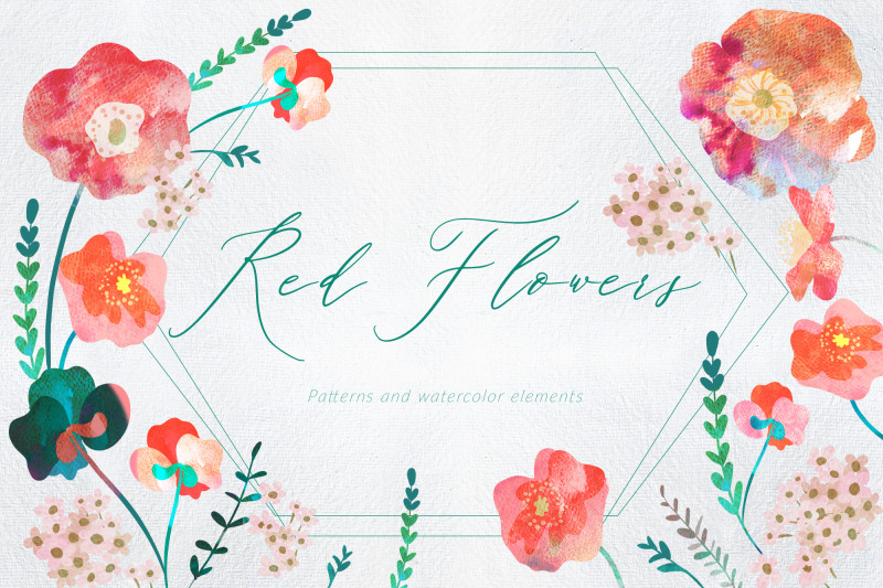 red-flowers-patterns-and-elements