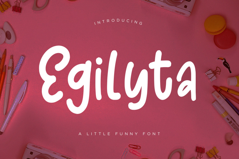 egilyta-a-little-funny-font