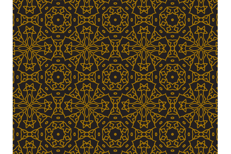 pattern-gold-abstract-ornament