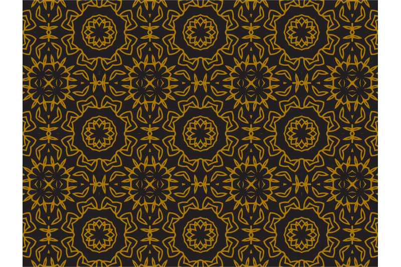 pattern-gold-regular-circles