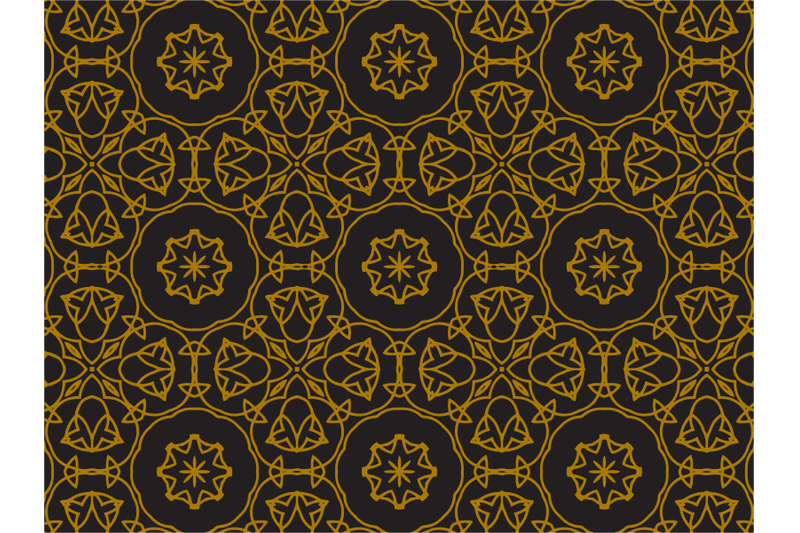 pattern-gold-vector-circles