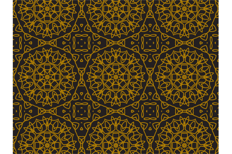 pattern-gold-ellipse-style