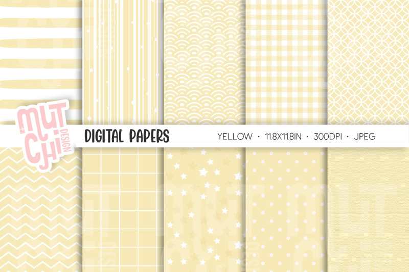 yellow-candy-color-digital-papers