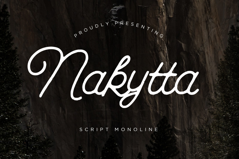 nakytta-monoline-script