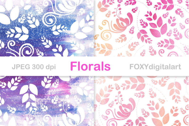 wedding-digital-paper-floral-background