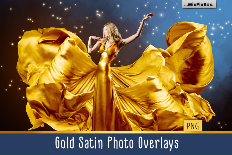 gold-satin-photo-overlays