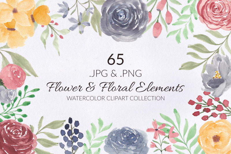 65-flower-and-floral-watercolor-illustration-clip-art