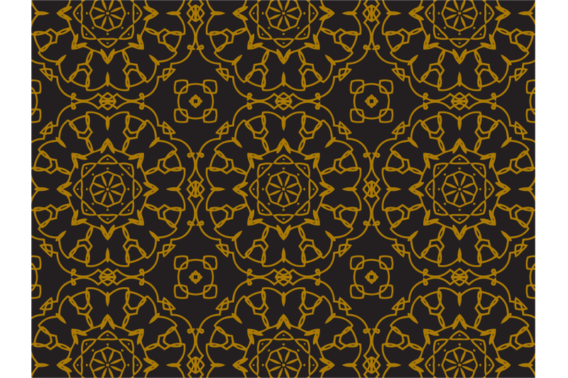 pattern-gold-circular-line