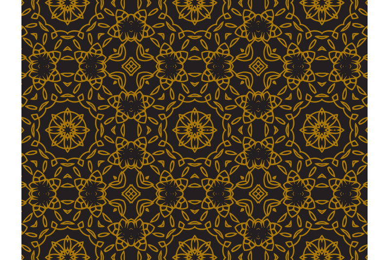 pattern-gold-circular-round-line