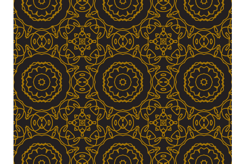 pattern-gold-flowering-line-texture