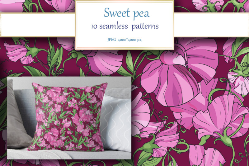 10-floral-sweet-pea-seamless-patterns