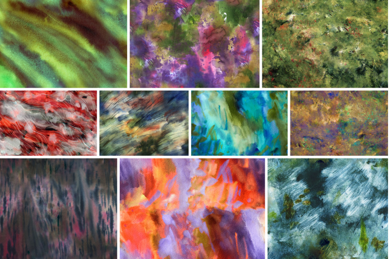 nebula-watercolor-seamless-patterns