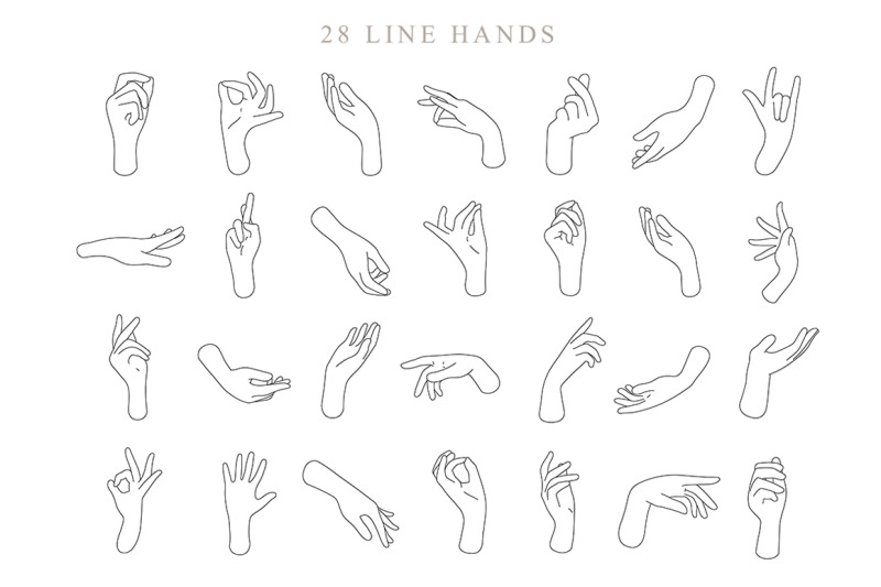 line-hands-amp-logo-creator