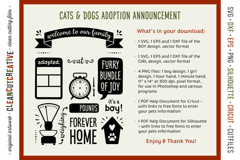 dog-puppy-announcement-template-rescue-pet-cat-kitten-adoption-sign