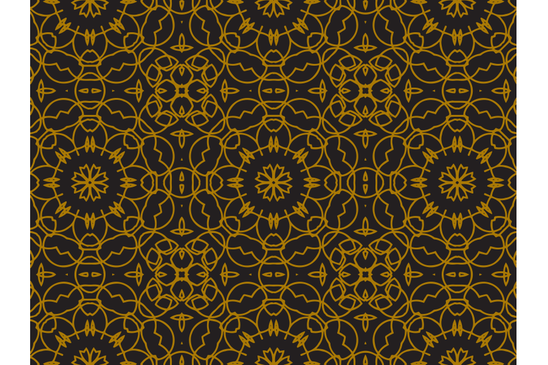 pattern-gold-abstract-curved-lines