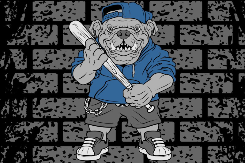 vector-illustration-ferocious-bulldog-baseball-player-hits-a-ball-ve