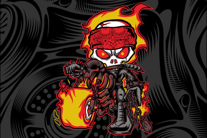 skull-rider-fire-motor-bikers-hand-drawing-isolated-easy-to-edit