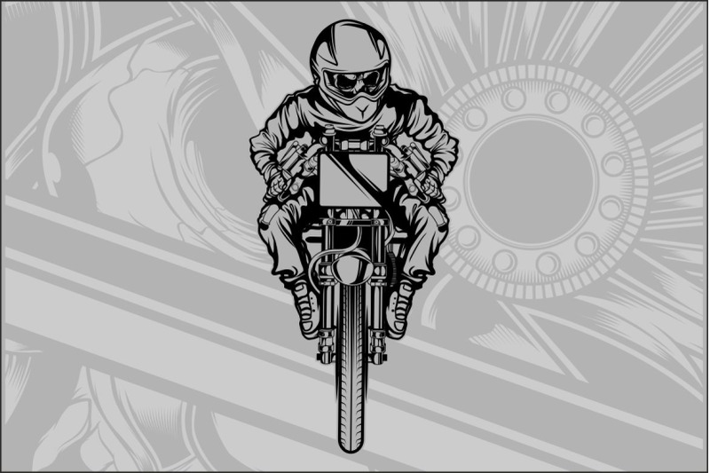 skull-motorcycle-racing