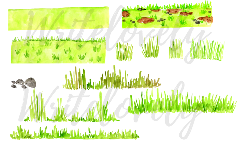 watercolor-grass-scene-clipart