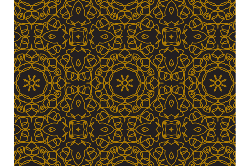 pattern-gold-abstract-circle-lines