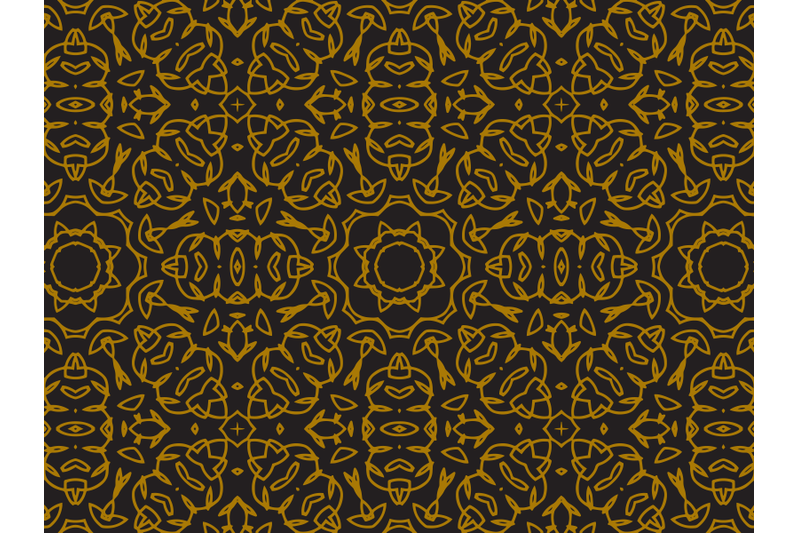 pattern-gold-irregular-elliptical-style