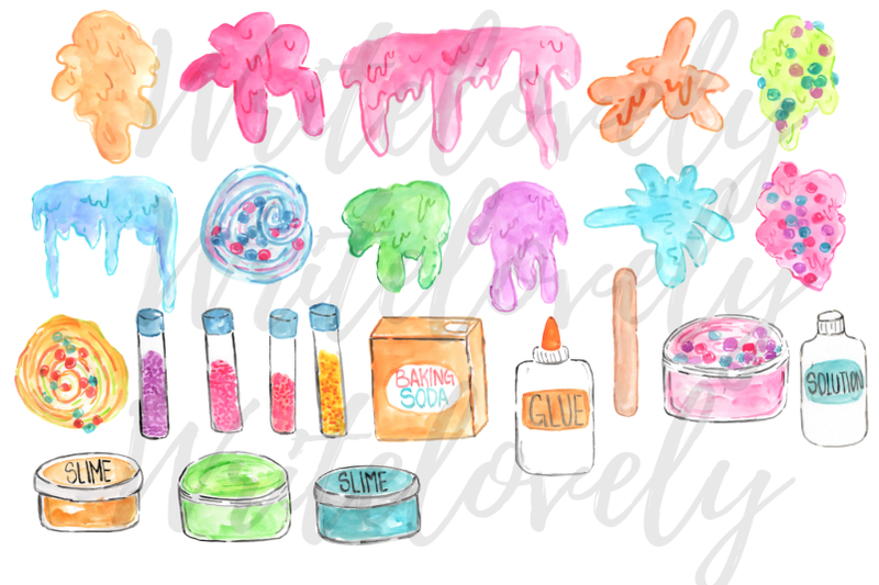 watercolor-slime-clipart