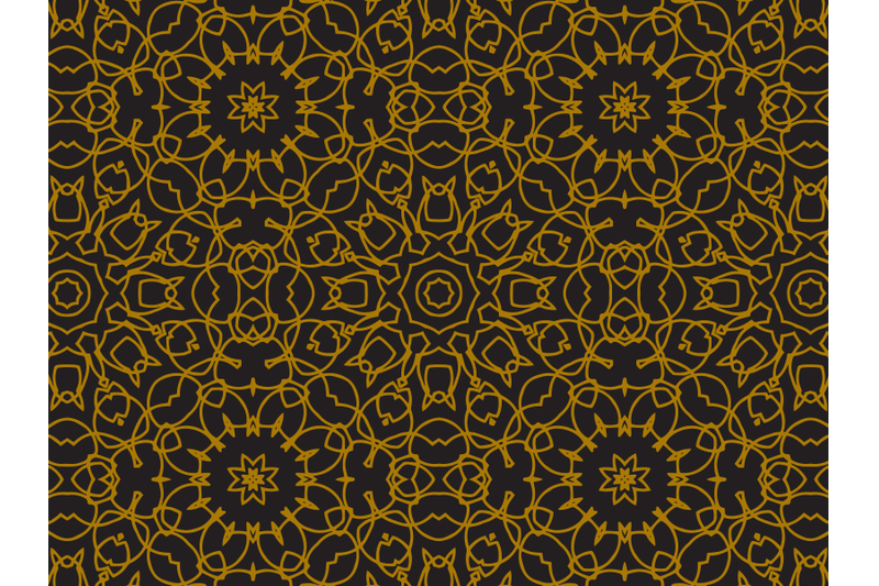 pattern-gold-luxury-abstract-stars