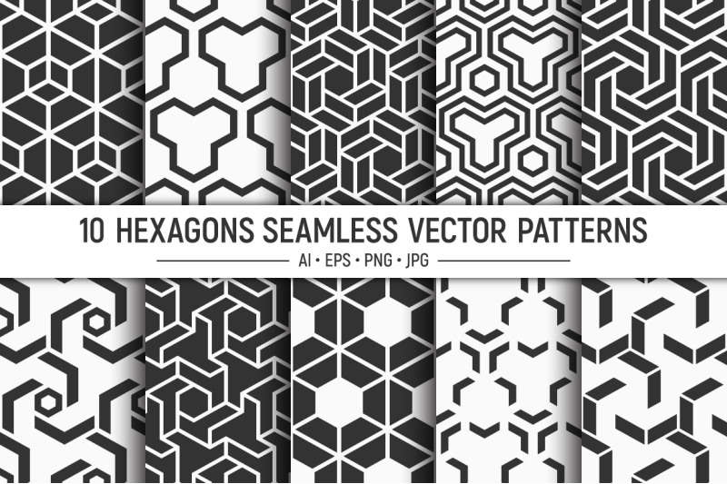 10-seamless-geometric-vector-patterns