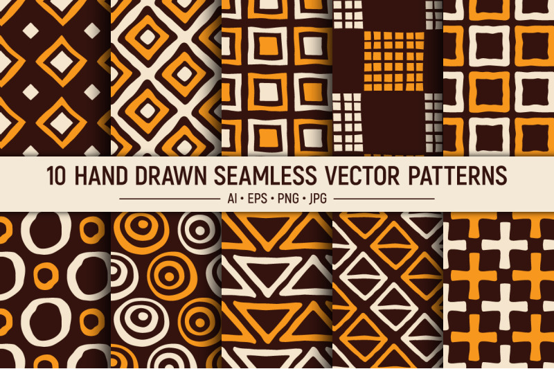 10-hand-drawn-seamless-vector-patterns