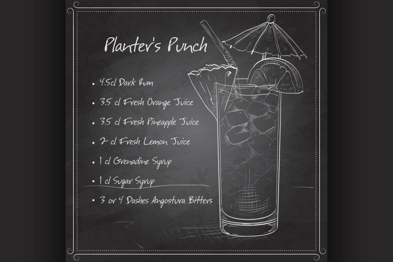 planter-punch-cocktail-on-black-board