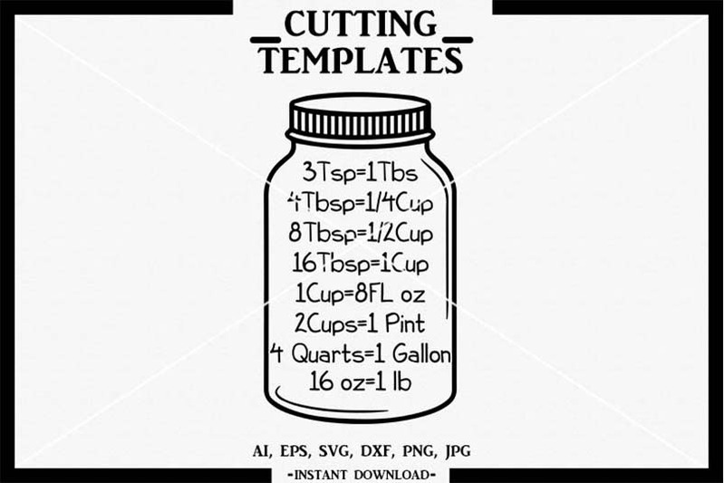 kitchen-svg-mason-jar-svg-kitchen-measurement-svg-svg