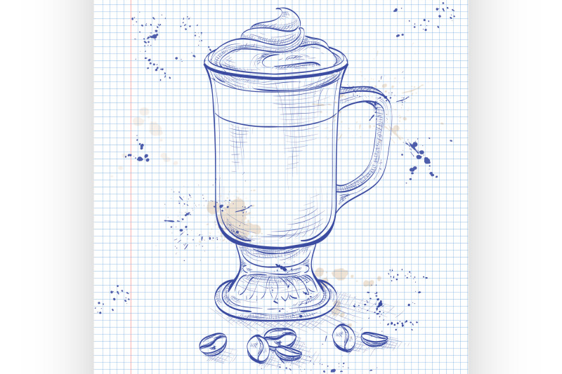 irish-cream-coffee-on-a-notebook-page