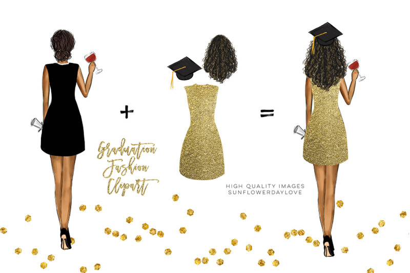 college-senior-graduation-girl-fashion-clipart