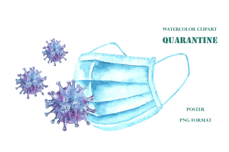 watercolor-clipart-quarantine-coronavirus-pandemic-covid-19-png
