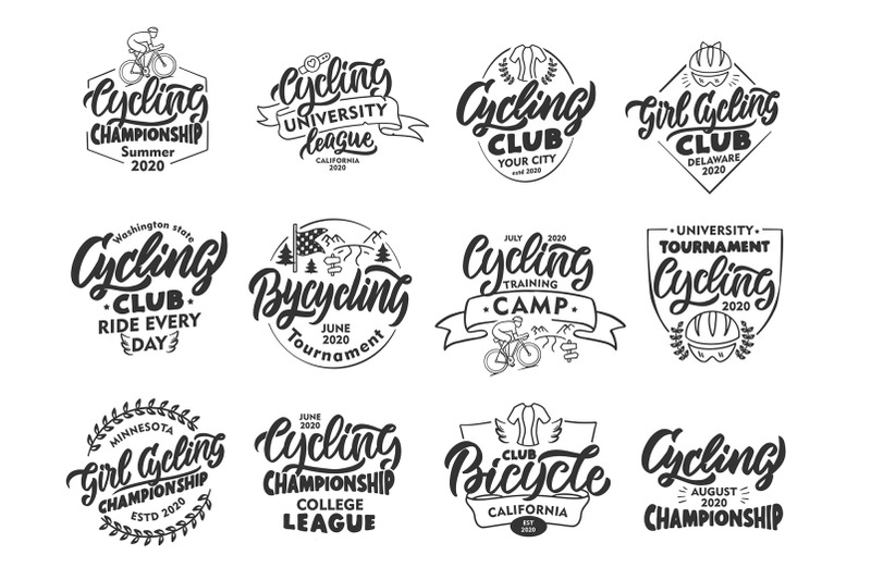 set-of-cycling-logos-emblems