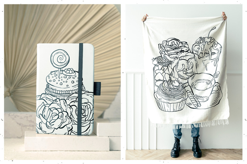 muffins-sweets-and-roses-illustrations
