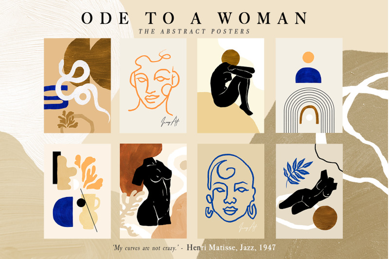 ode-to-a-woman-postcard-set