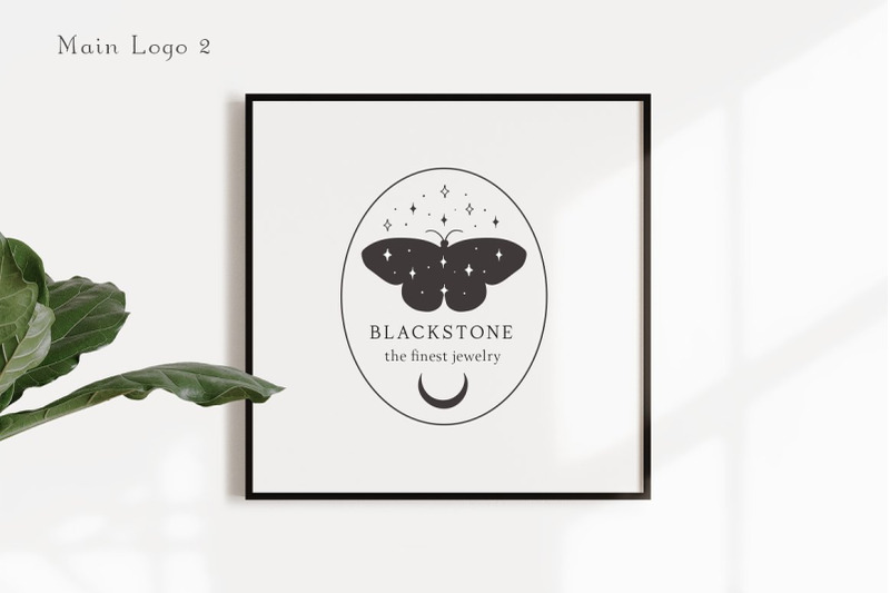 pre-made-logo-template-packaging-moon-butterfly-brand-logo-design