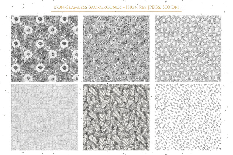 pencil-textured-drawings-backgrounds