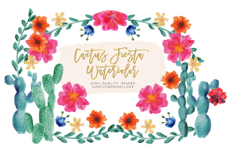 floral-cactus-mexican-fiesta-clip-art