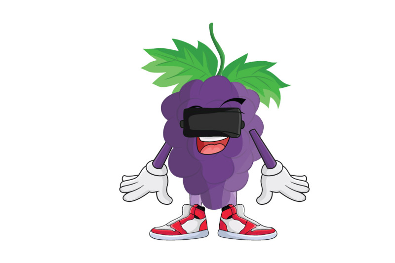 grape-vr-fruit-cartoon-character