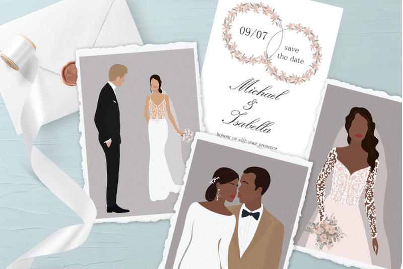 wedding-collection-illustration-set