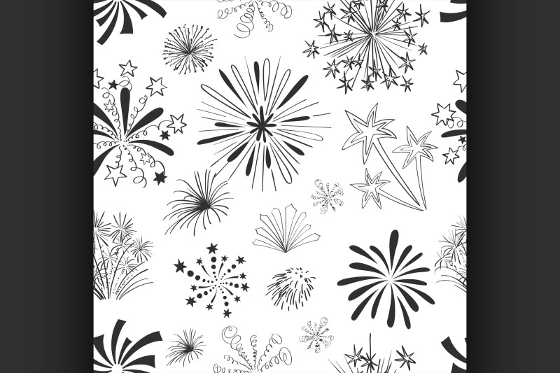 hand-drawn-colorful-fireworks-set