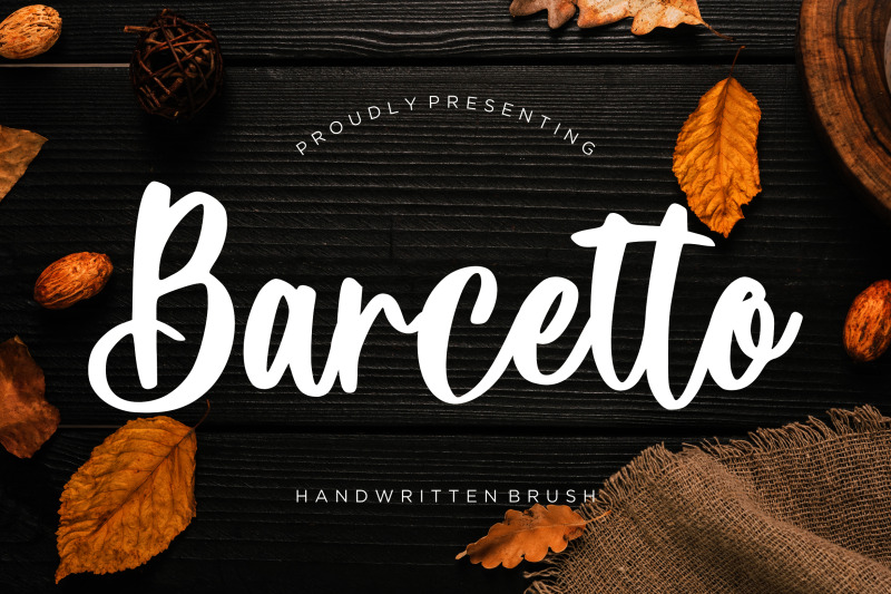 barcetto-handwritten-brush