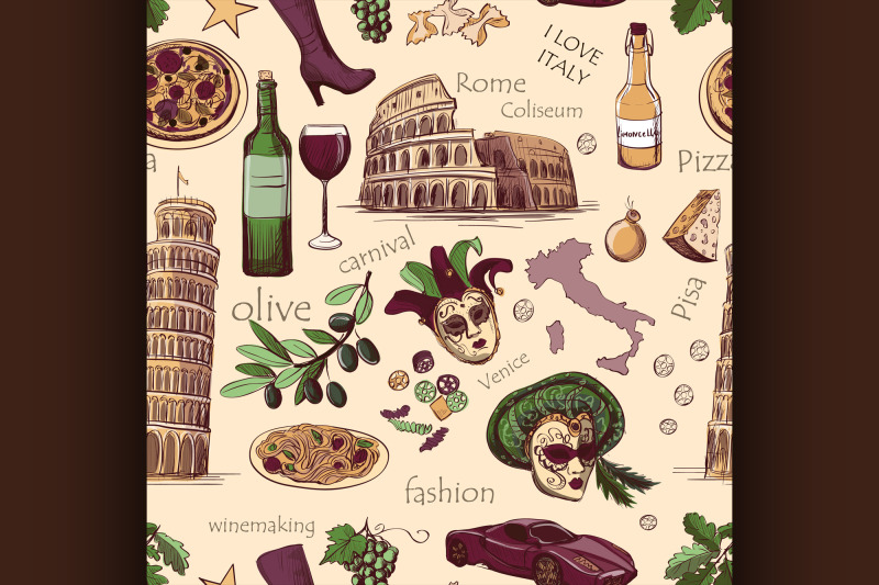 seamless-pattern-of-italy