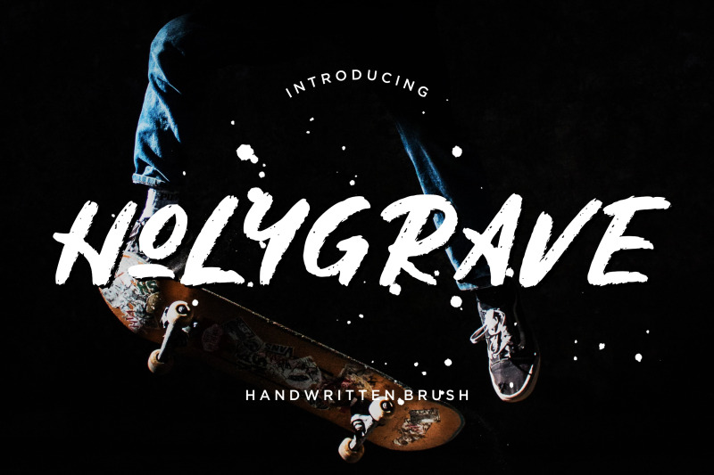 holygrave-handwritten-brush