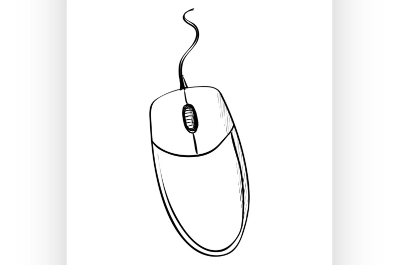 computer-mouse-doodle-style